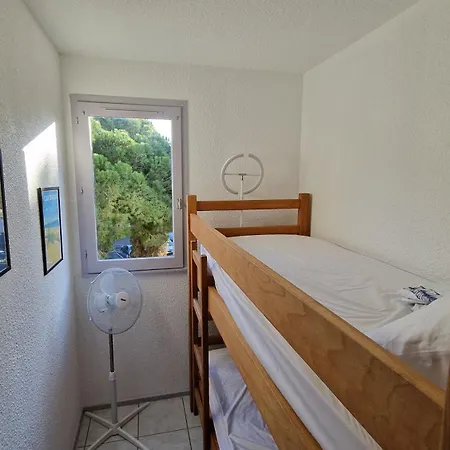Climatise Et Loggia Au Calme Avec Linge Et Parking Inclus דירה אגדה