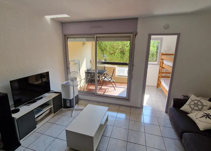 Climatise Et Loggia Au Calme Avec Linge Et Parking Inclus 阿格德